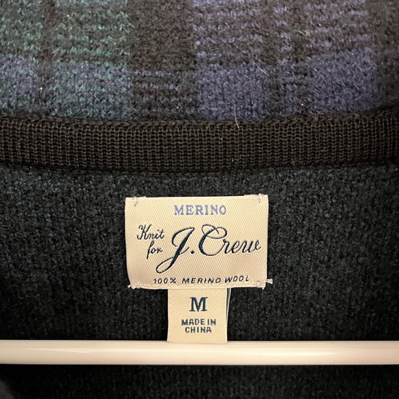 Men’s J Crew Blazer Jacket Pure Wool in Blackwatch Tartan (SIZE MEDIUM) - Picture 2 of 3